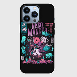 Чехол iPhone 13 Pro Cat Necromancer