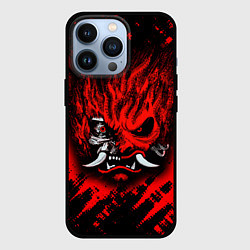 Чехол iPhone 13 Pro SAMURAI KEANU REEVES RED