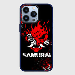 Чехол для iPhone 13 Pro SAMURAI CYBERPUNK 2077, цвет: 3D-тёмно-синий