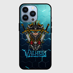 Чехол iPhone 13 Pro Valheim Neon Samurai