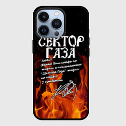 Чехол iPhone 13 Pro СЕКТОР ГАЗА FIRE