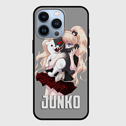 Чехол для iPhone 13 Pro MONOKUMA JUNKO, цвет: 3D-черный