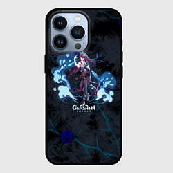 Чехол для iPhone 13 Pro Genshin Impact - Rosaria, цвет: 3D-черный