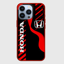 Чехол для iPhone 13 Pro HONDA ХОНДА СПОРТ, цвет: 3D-красный