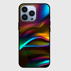 Чехол для iPhone 13 Pro Градиент, цвет: 3D-черный