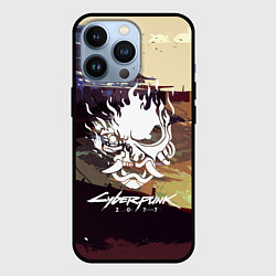 Чехол iPhone 13 Pro CYBERPUNK 2077 CITY