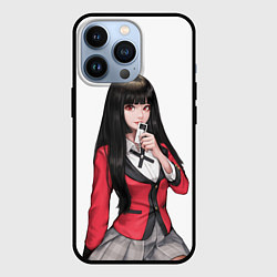 Чехол для iPhone 13 Pro Jabami Yumeko Kakegurui, цвет: 3D-черный