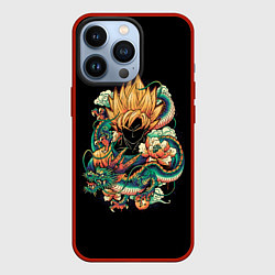 Чехол iPhone 13 Pro Dragon Ball Retro Style