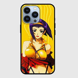 Чехол для iPhone 13 Pro Cowboy Bebop Фэй Валентайн, цвет: 3D-черный