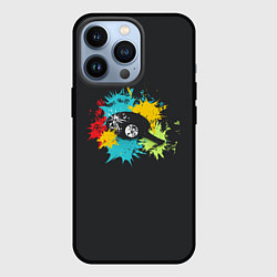 Чехол для iPhone 13 Pro Пинг-понг, цвет: 3D-черный