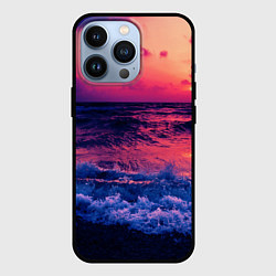 Чехол iPhone 13 Pro Закат на берегу