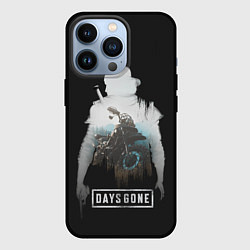 Чехол iPhone 13 Pro Days gone силуэт Дикона