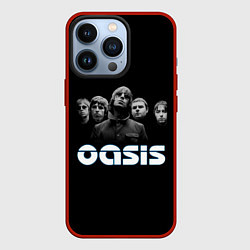 Чехол для iPhone 13 Pro OASIS, цвет: 3D-красный