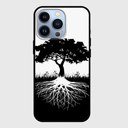 Чехол iPhone 13 Pro ДЕРЕВО ИНЬ-ЯНЬ