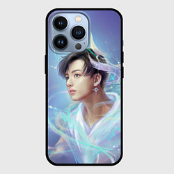 Чехол для iPhone 13 Pro Jeon BTS, цвет: 3D-черный