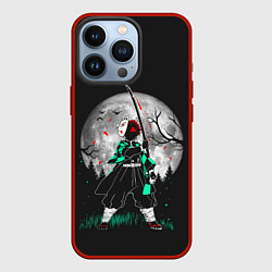 Чехол для iPhone 13 Pro Moon Slayer, цвет: 3D-красный