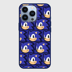 Чехол iPhone 13 Pro Sonic pattern