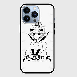 Чехол iPhone 13 Pro Черный демон Аста и Неро