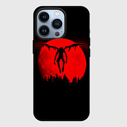 Чехол для iPhone 13 Pro Death Note Рюк силуэт, цвет: 3D-черный