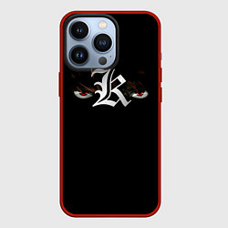 Чехол iPhone 13 Pro КИРА глаза DEATH NOTE