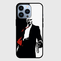 Чехол iPhone 13 Pro Hitman BW