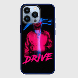 Чехол для iPhone 13 Pro DRIVE, цвет: 3D-тёмно-синий