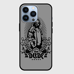 Чехол для iPhone 13 Pro The dude, цвет: 3D-черный