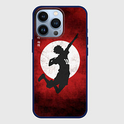 Чехол для iPhone 13 Pro Шоё Хината прыжок Haikyu!!, цвет: 3D-тёмно-синий