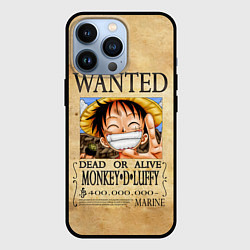 Чехол iPhone 13 Pro Манки Д Луффи в розыске One Piece