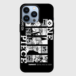 Чехол для iPhone 13 Pro ONE PIECE Главные герои, цвет: 3D-черный