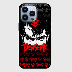 Чехол для iPhone 13 Pro BERSERK ЛОГО, цвет: 3D-черный