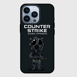 Чехол для iPhone 13 Pro CS GO COUNTER TERRORIS Z, цвет: 3D-черный