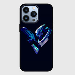 Чехол iPhone 13 Pro Garrus whith gun