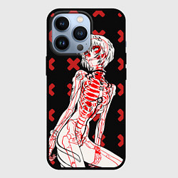 Чехол iPhone 13 Pro Ева 00 Аянами Рей в X Ray