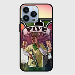 Чехол для iPhone 13 Pro GTA V TEAM FOREVER AND EVER, цвет: 3D-черный