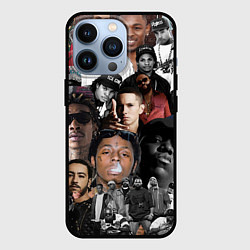 Чехол для iPhone 13 Pro Короли Рэпа KING RAP, цвет: 3D-черный