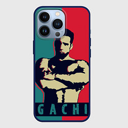 Чехол для iPhone 13 Pro GACHI RB 3D, цвет: 3D-тёмно-синий