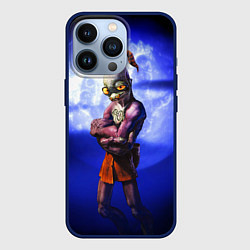 Чехол для iPhone 13 Pro Abe, цвет: 3D-тёмно-синий