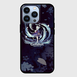 Чехол iPhone 13 Pro Genshin Impact - Аяка