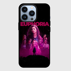 Чехол для iPhone 13 Pro Euphoria team, цвет: 3D-черный