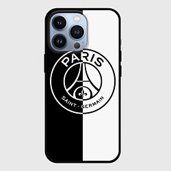 Чехол iPhone 13 Pro ФК ПСЖ PSG BLACK & WHITE