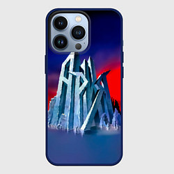 Чехол для iPhone 13 Pro Ария - Мания величия, цвет: 3D-тёмно-синий