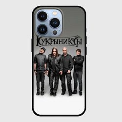 Чехол iPhone 13 Pro Кукрыниксы рок группа
