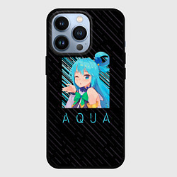 Чехол для iPhone 13 Pro Аква Aqua Коносуба KonoSuba, цвет: 3D-черный