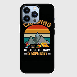 Чехол для iPhone 13 Pro Camping, цвет: 3D-черный