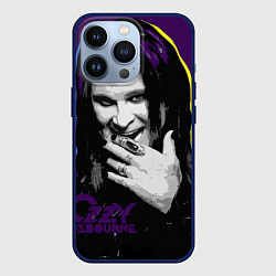 Чехол для iPhone 13 Pro Ozzy Osbourne, Оззи Осборн, цвет: 3D-тёмно-синий