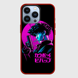 Чехол для iPhone 13 Pro Спайк Шпигель, Ковбой Бибоп, цвет: 3D-красный