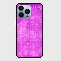 Чехол для iPhone 13 Pro FORTNITE PINK ФОРТНАЙТ, цвет: 3D-черный