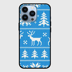 Чехол iPhone 13 Pro Зимняя ночь