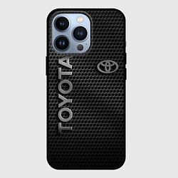 Чехол iPhone 13 Pro TOYOTA STEEL HONEYCOMBS